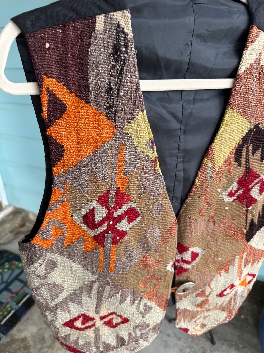 Western Tapestry wool vest by Matt Camron - Picture 8 of 10